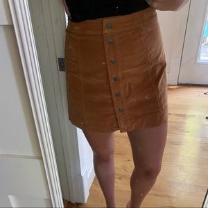 Madewell Orange/brown skirt